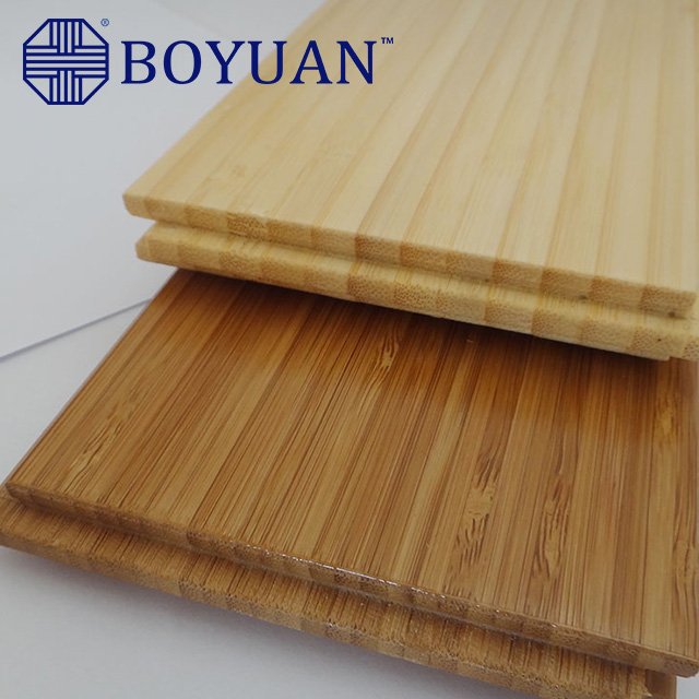 Vertical solid bamboo flooring-natural and carbonized color