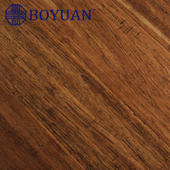 Hand scraped strand woven bamboo flooring